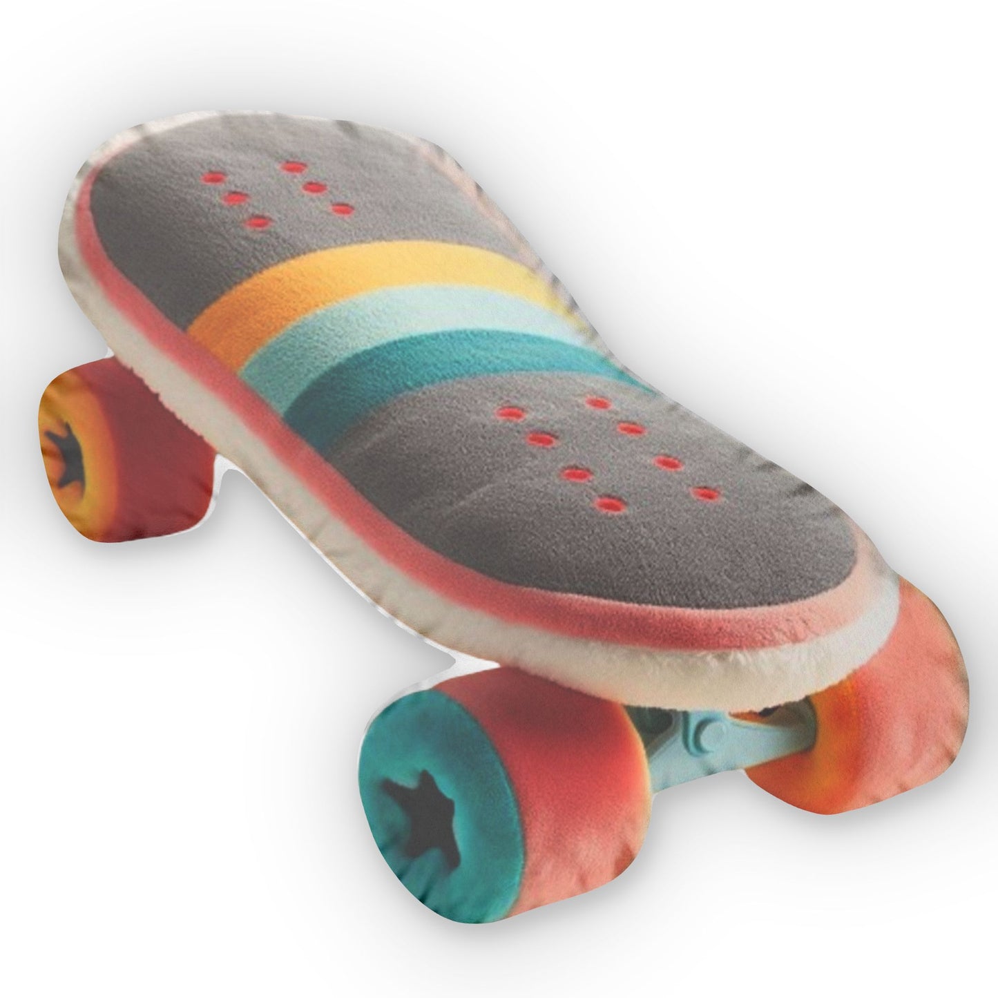 Skateboard Plush, Skater Gift, Shaped Pillow