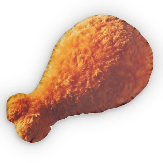 Fried Chicken Leg, Plush Food, Shaped Pillow