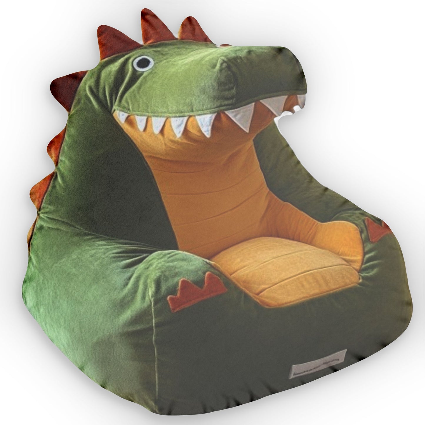 Dragon Dino Beanbag Chair Plush Shaped Pillow