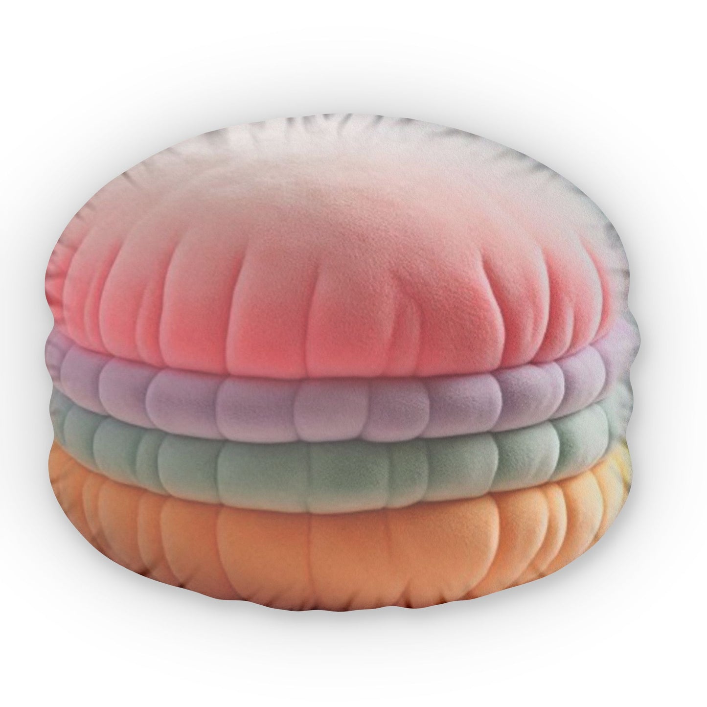 Macaroon French Dessert, Food Plush, Shaped Pillow