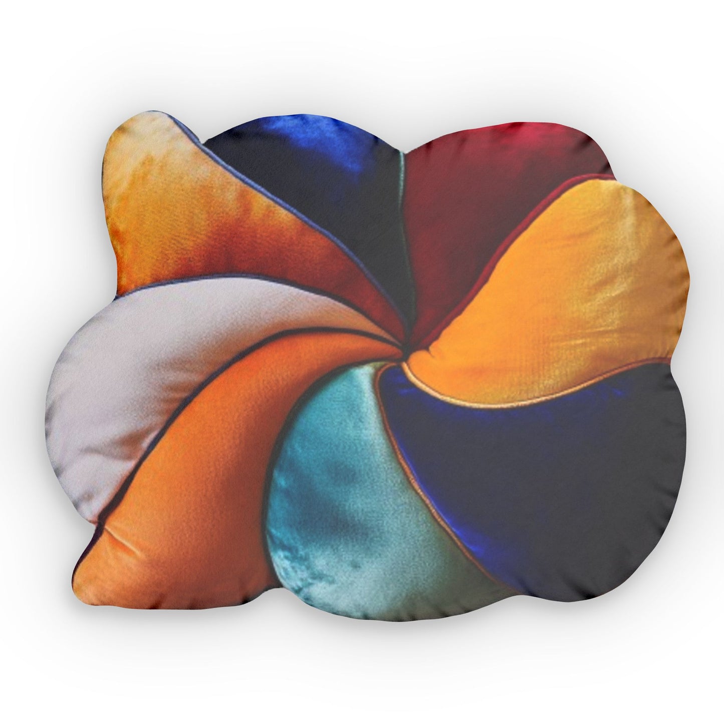 Mid-Century Modern Plush Shaped Pillow