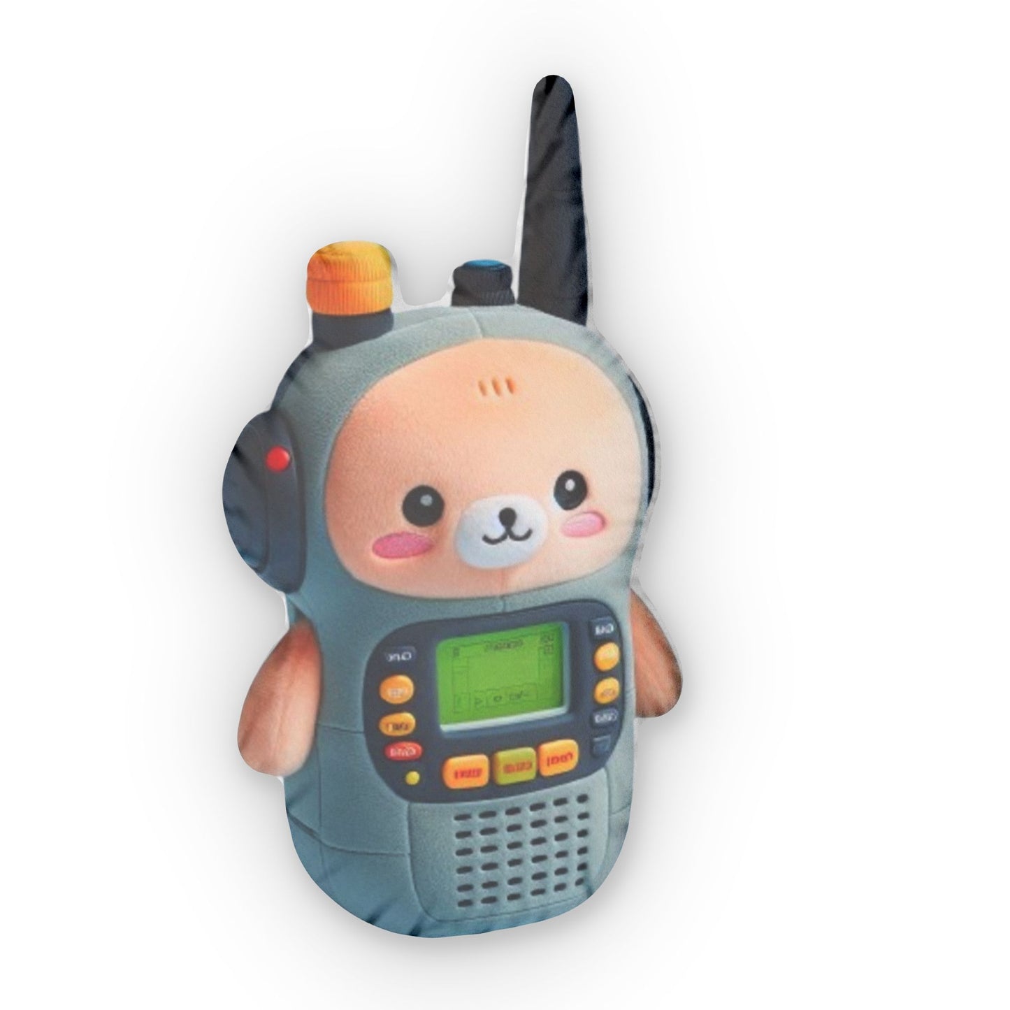 Kids Walkie Talkie Plush Shaped Pillow