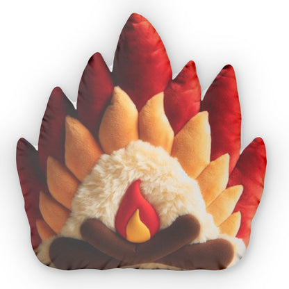 Camp Fire Plush Shaped Pillow