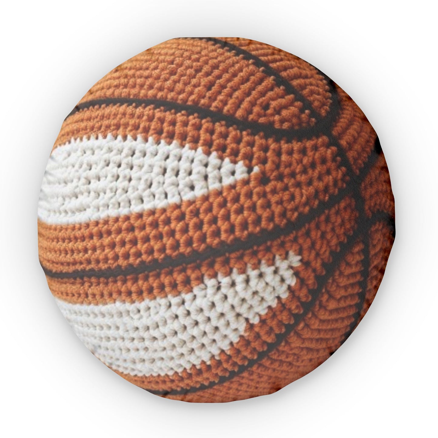 Home Basketball Shaped Hooked Pillow