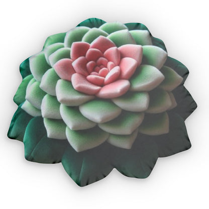 Flower Plush succulent Shaped Pillow