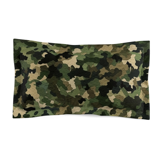 Classic Camo | Camouflage Wrap | Traditional Camo - Microfiber Pillow Sham