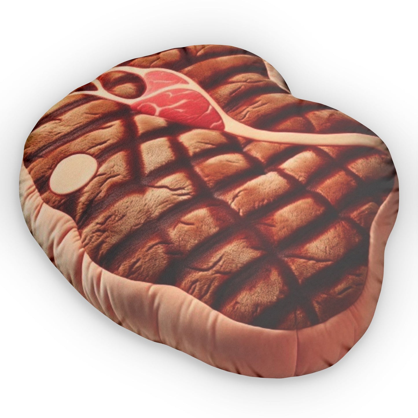 Steak Rib Food Plush Shaped Pillow