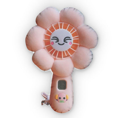 Handheld Fan Plush Shaped Pillow