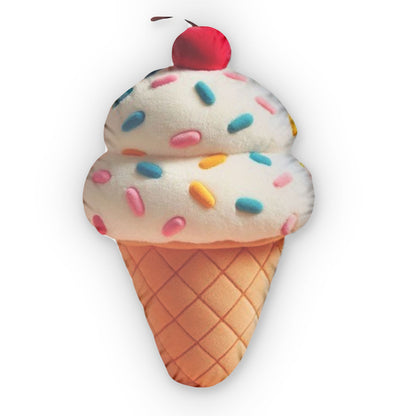 Ice Cream Plush Shaped Pillow