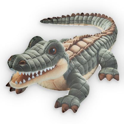 Crocodile Aligator Plush Shaped Pillow