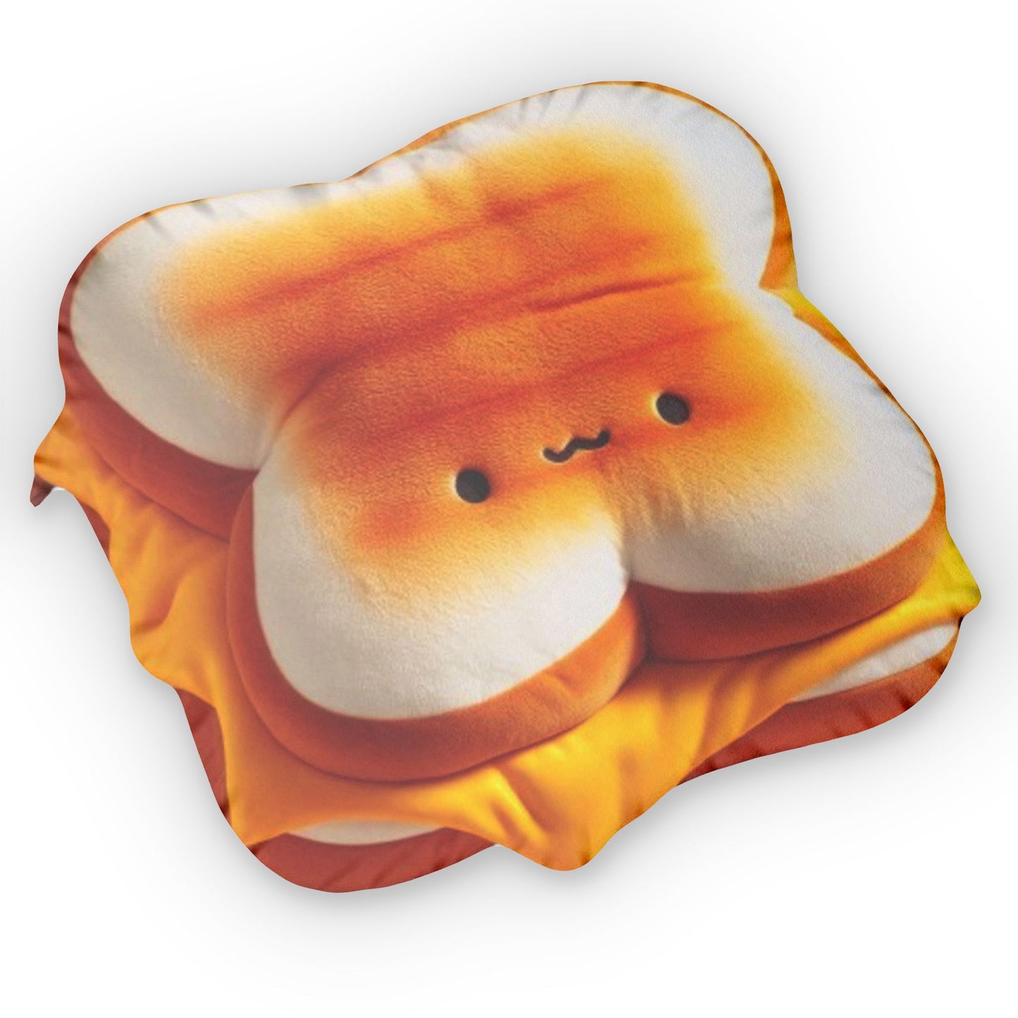 Kawaii Grilled Cheese Food Plush Shaped Pillow