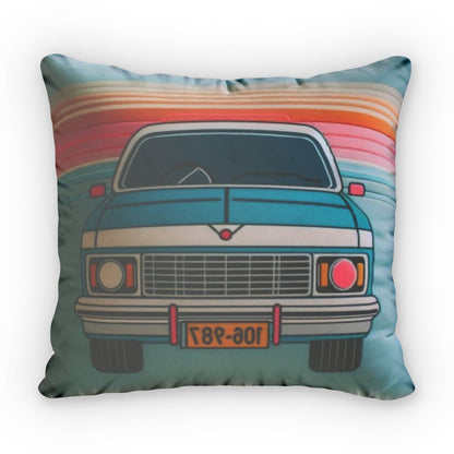 Retro Car Plush Shaped Pillow