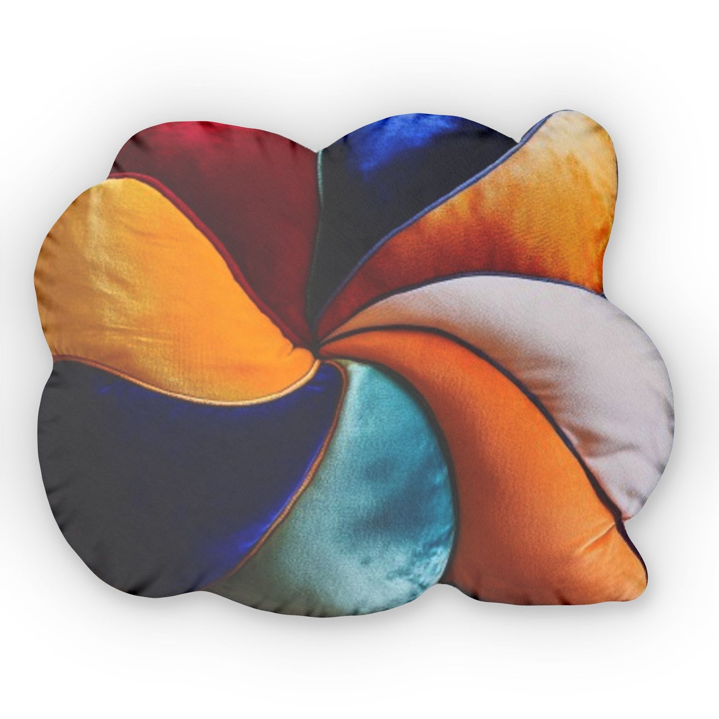 Mid-Century Modern Plush Shaped Pillow