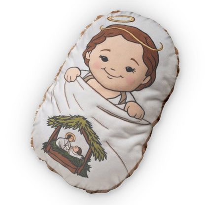 Baby Jesus Plush Shaped Pillow