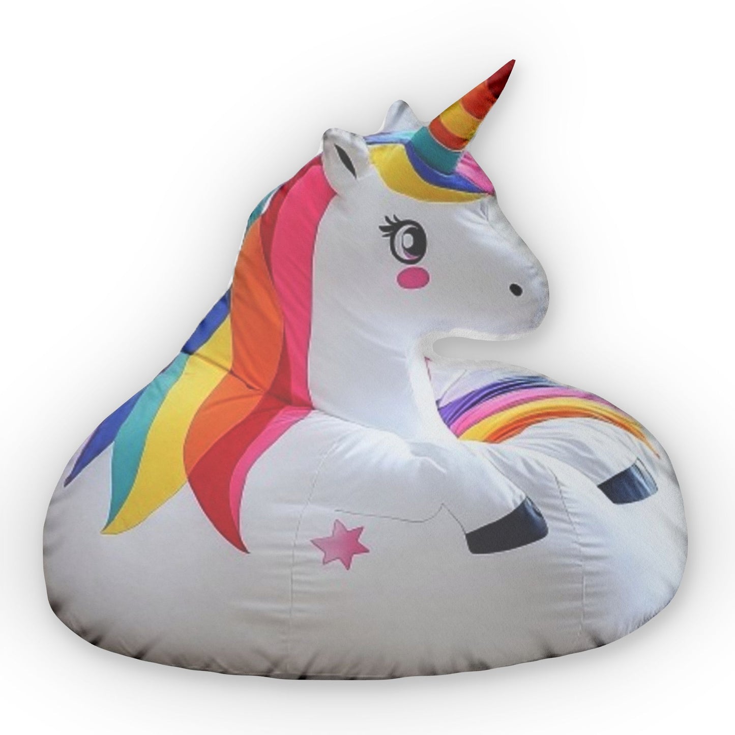 Unicorn Beanbag Chair Plush Shaped Pillow