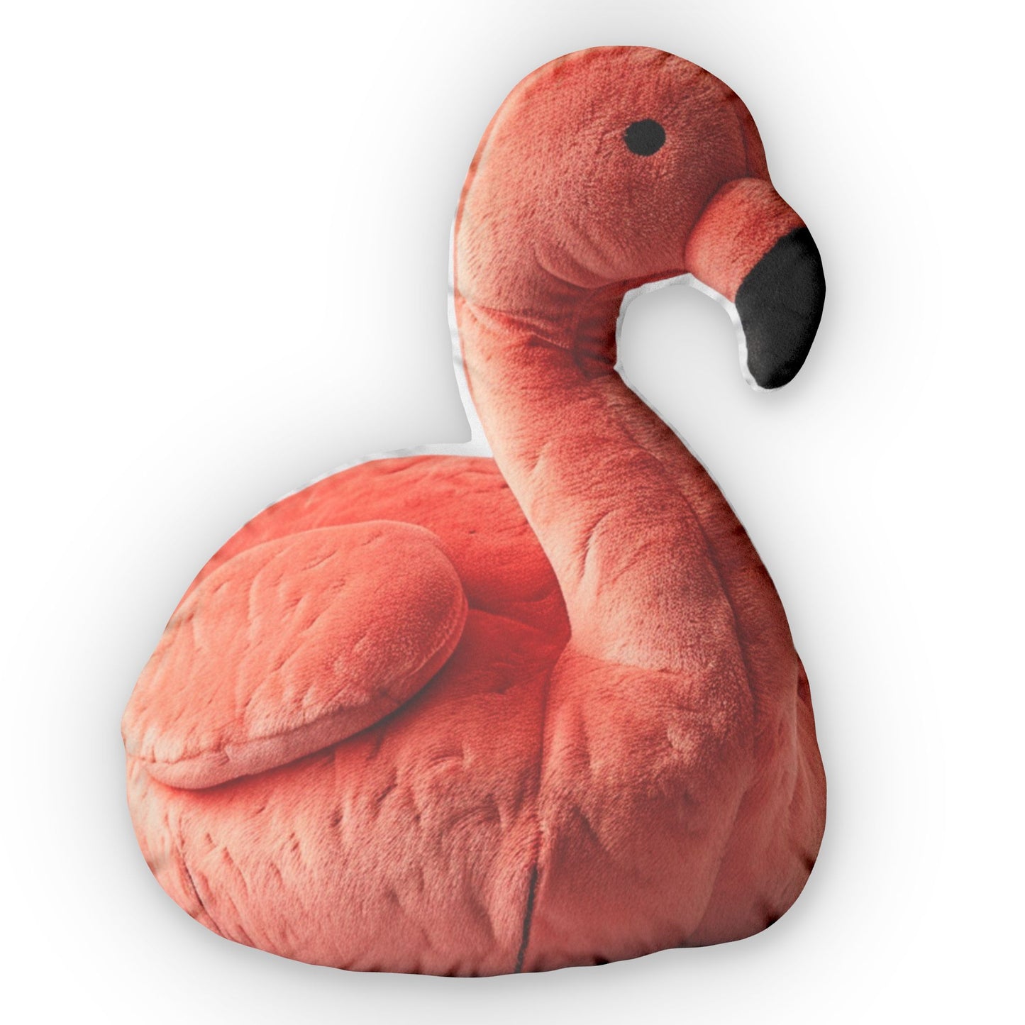 Pink Flamingo Plush Shaped Pillow