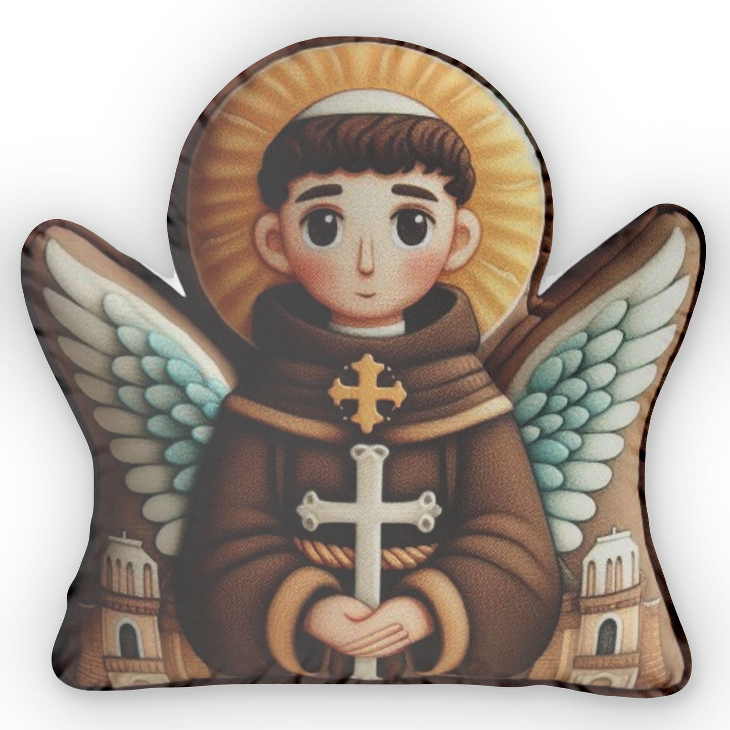 Saint Anthony Plush Shaped Pillow