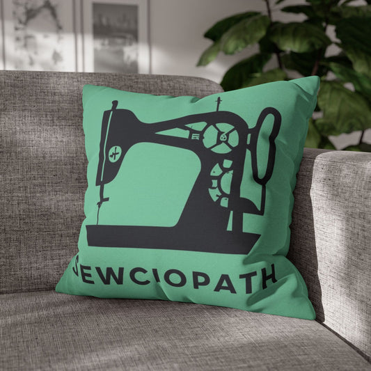 Sewing Sociopath Machine - Spun Polyester Square Pillow Case