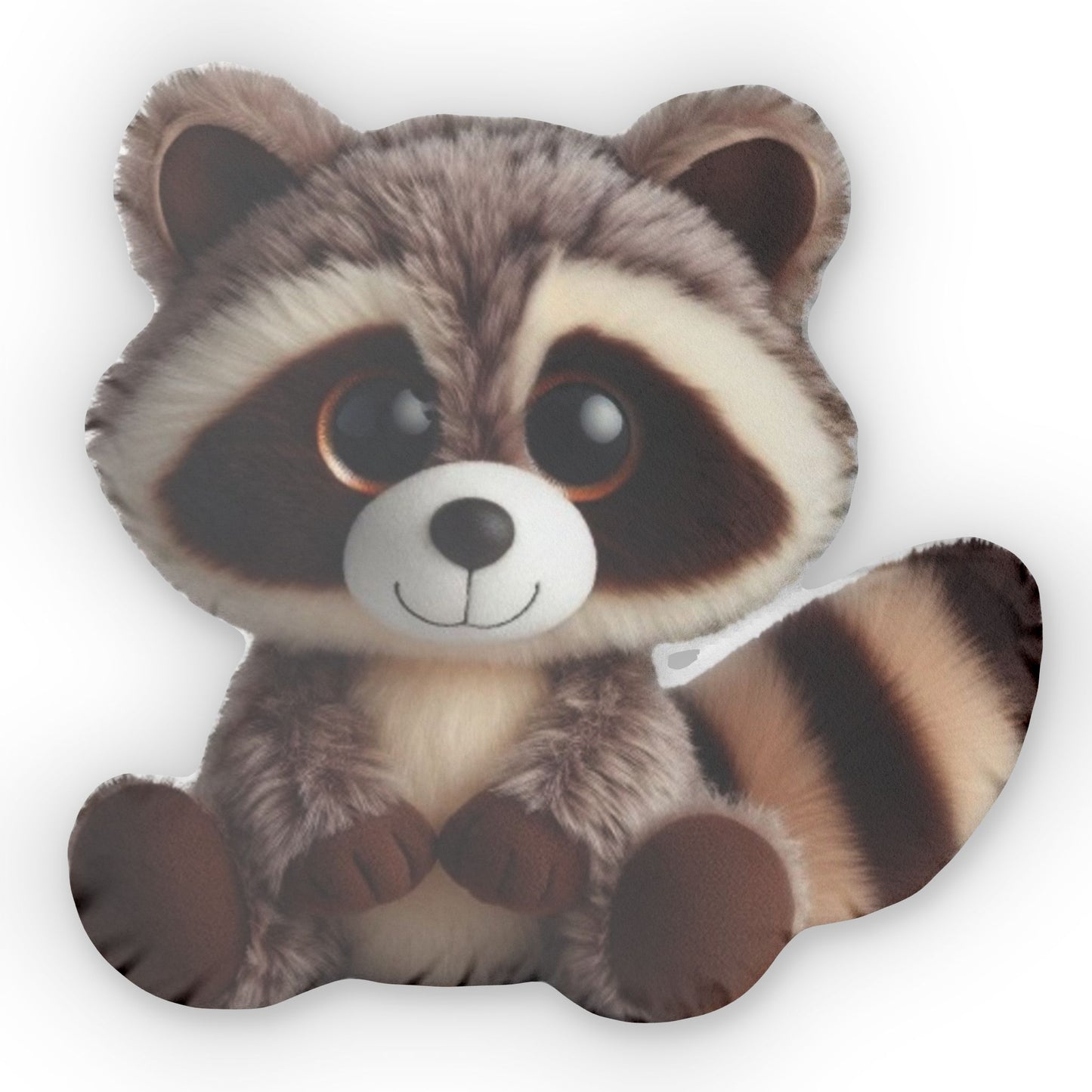 Raccoon Animal Plush Shaped Pillow