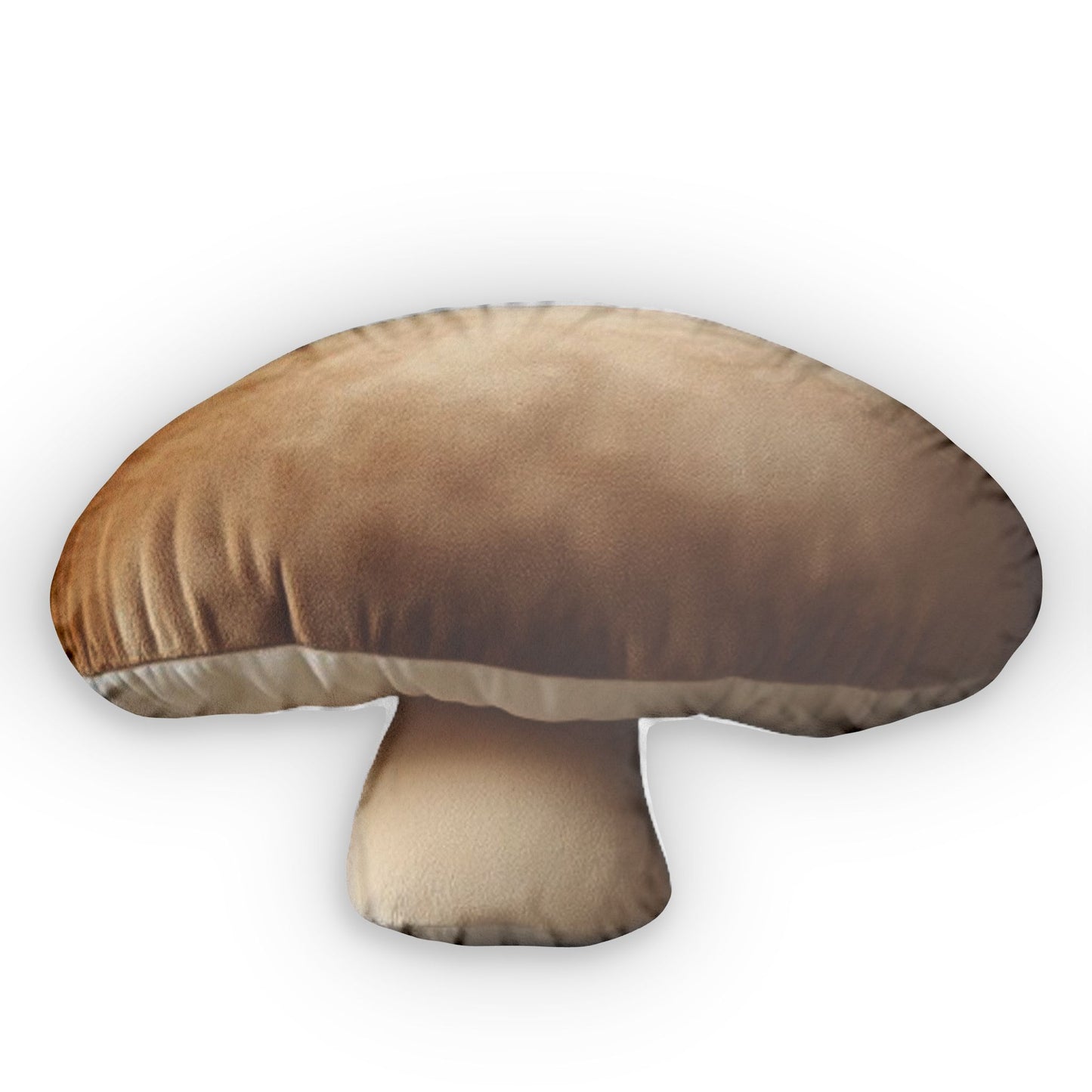 Brown Mushroom Plush Shaped Pillow