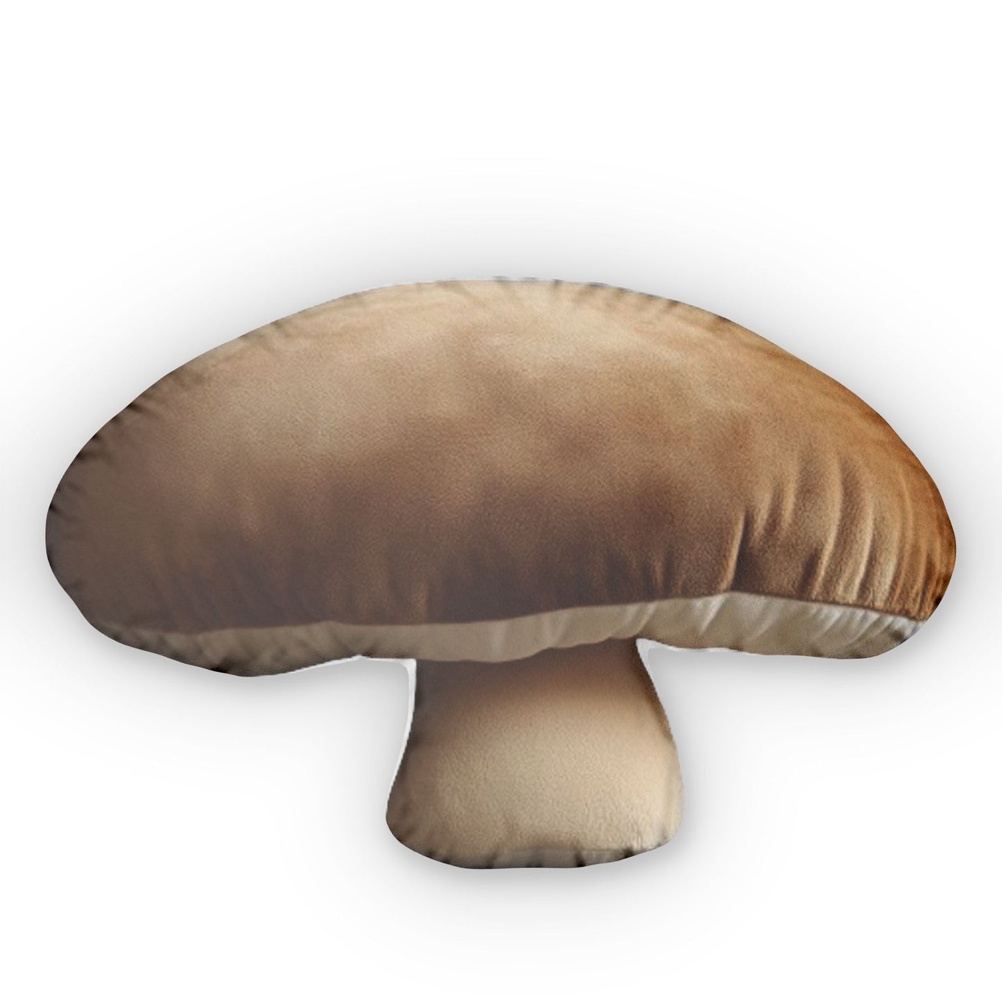 Brown Mushroom Plush Shaped Pillow