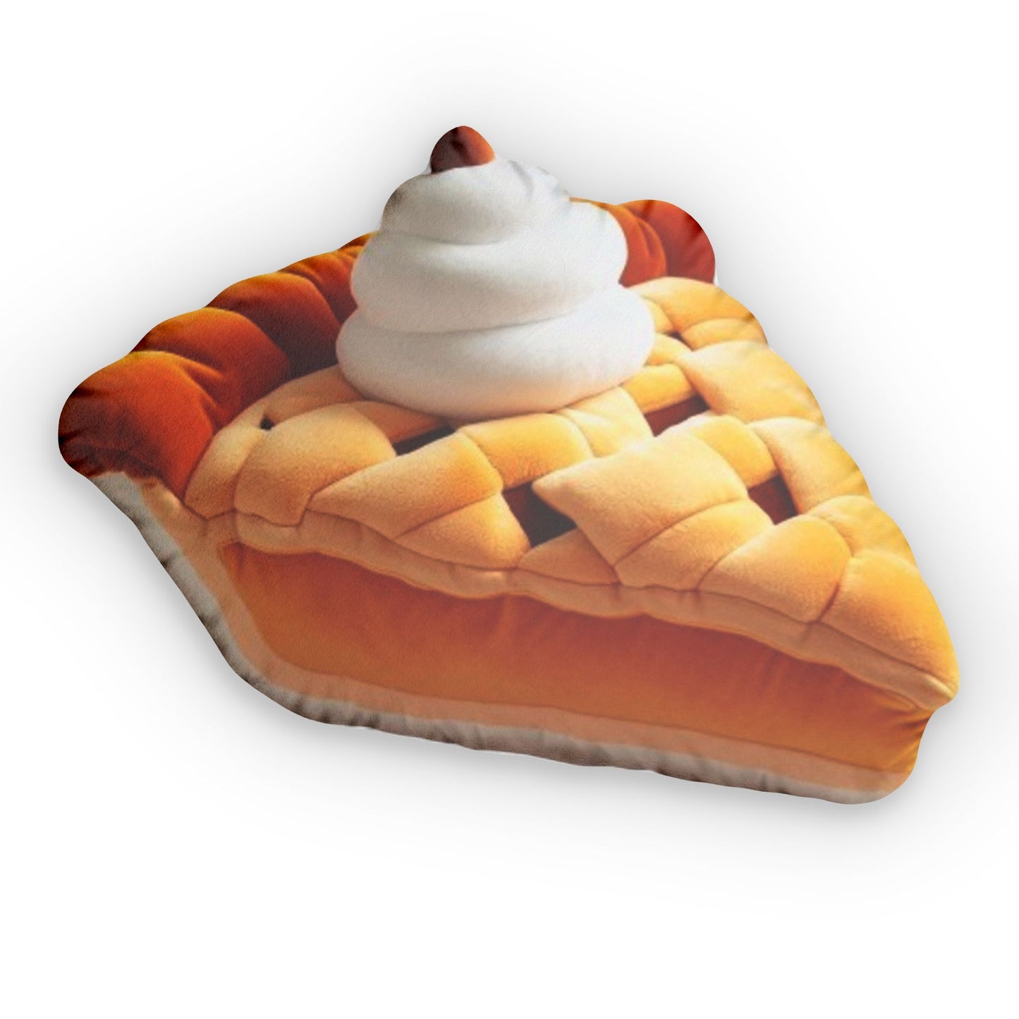 Pie Slice Desert Food Plush Shaped Pillow