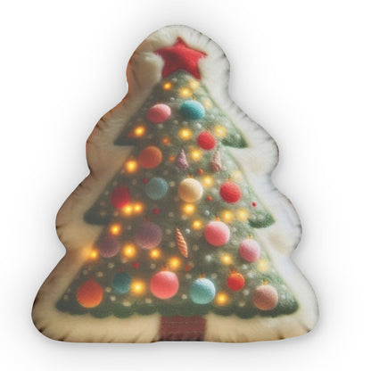 Christmas Tree Plush Shaped Pillow