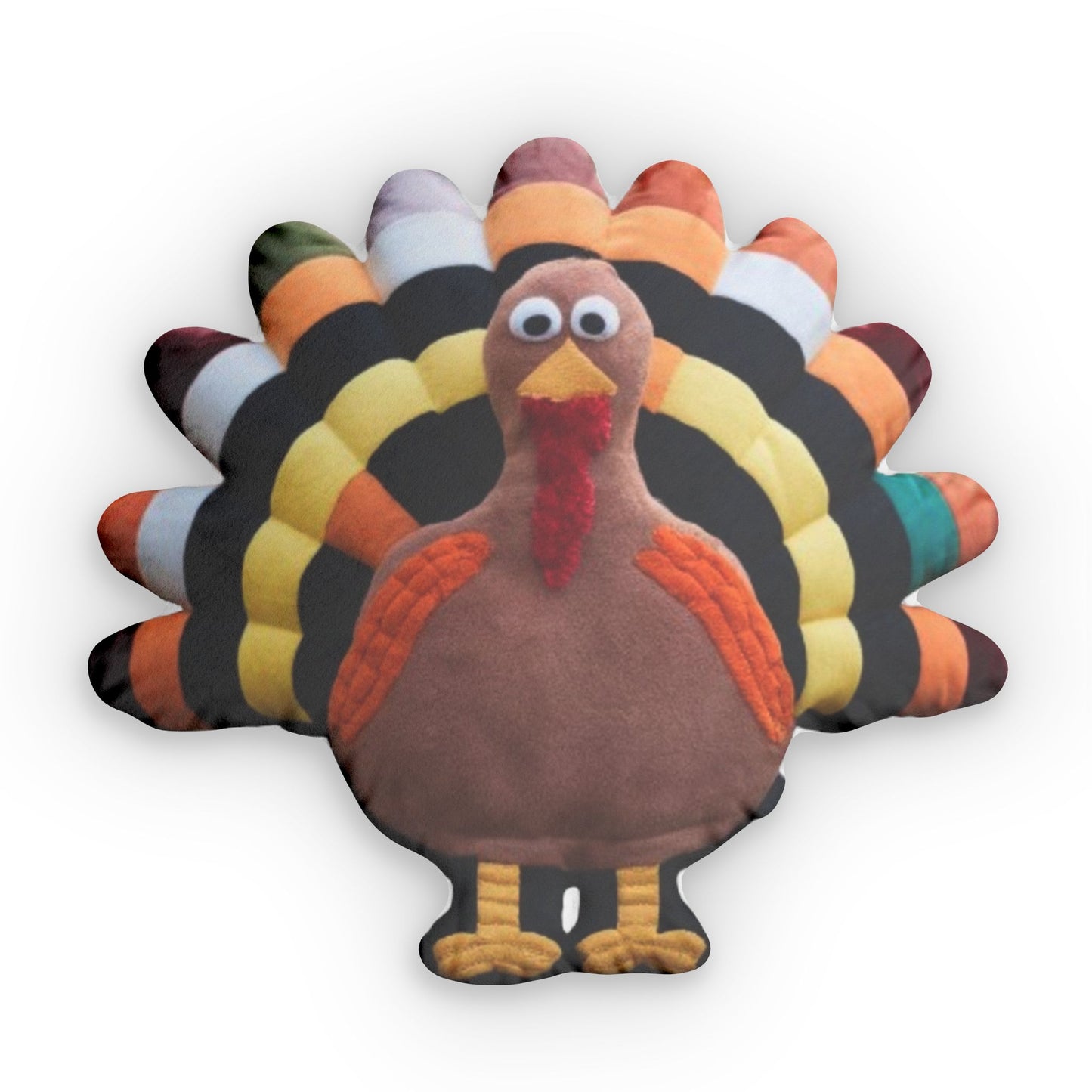 Turkey Gobble Plush, Thanksgiving Gift, Shaped Pillow