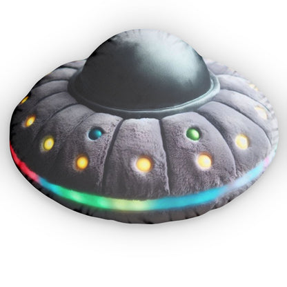 UFO Spaceship Plush Shaped Pillow