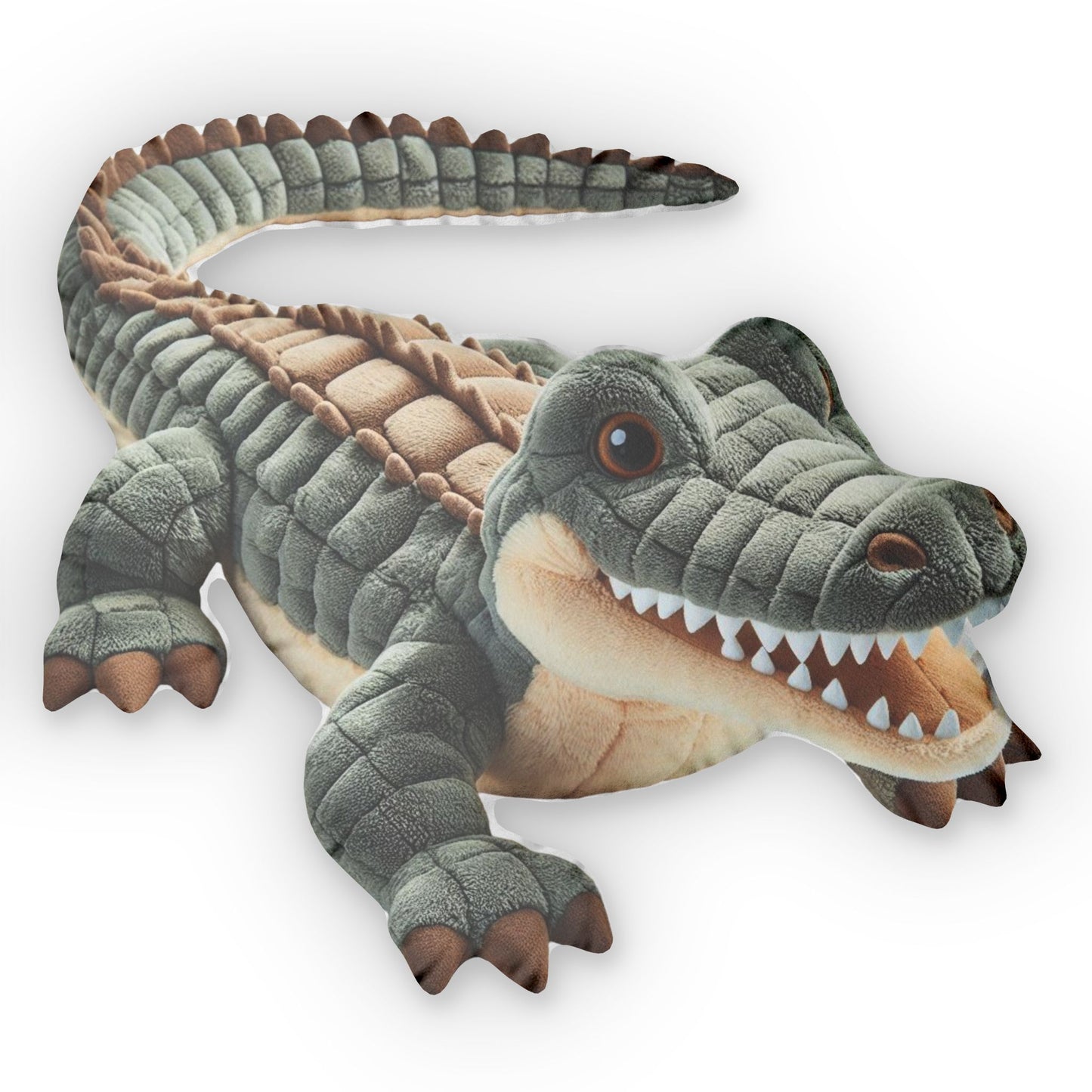 Crocodile Aligator Plush Shaped Pillow