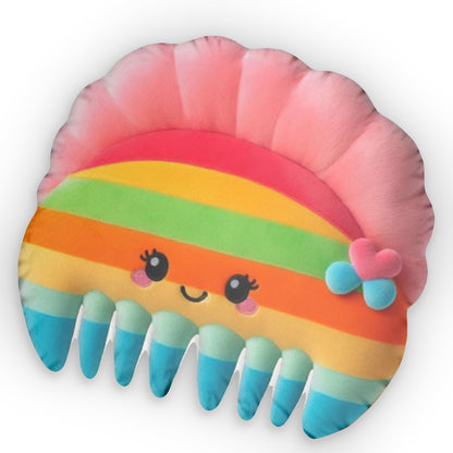 Pride Hair Comb Plush Shaped Pillow