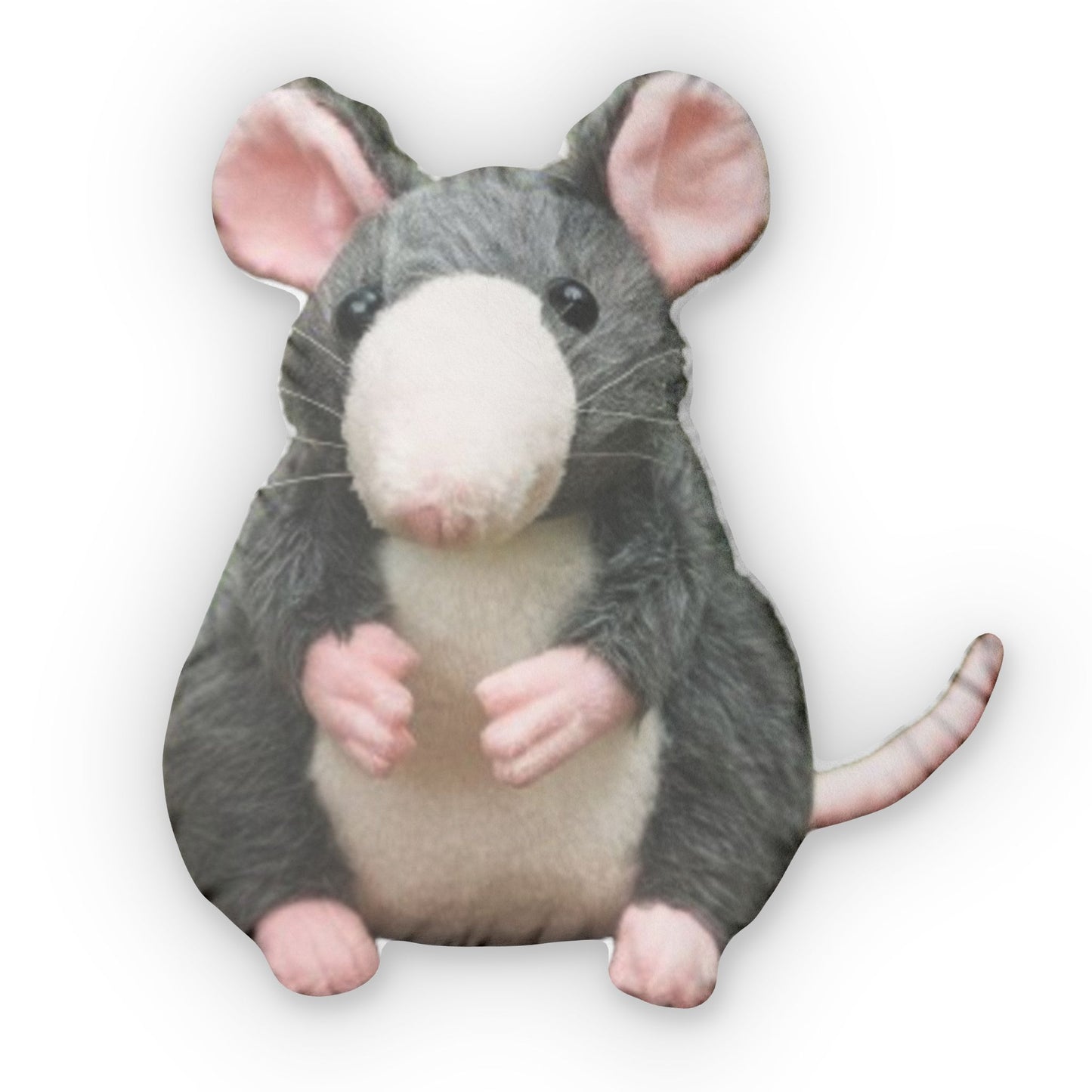 Rat, Stuffed Animal, Plush Shaped Pillow