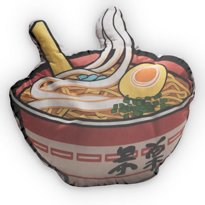 Ramen Bowl Food Plush Shaped Pillow