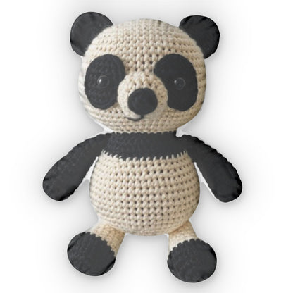 Comfy Panda Small Kids' Plush, Pillow Gift, Crochet Plush Gift