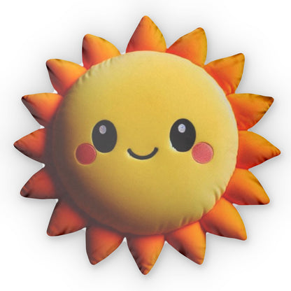 Sun Kawaii Plush Shaped Pillow