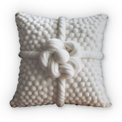 Boucle Plush Pillow, Knot Gift - Shaped Pillow