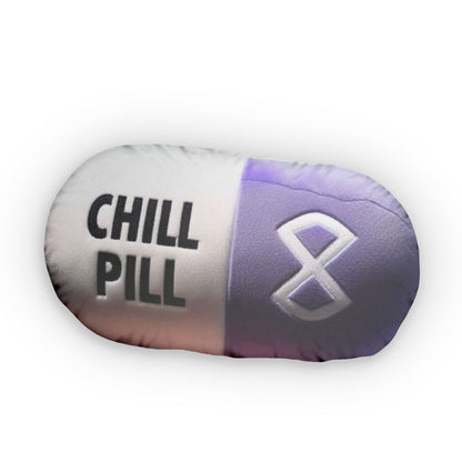 Chill Pill Plush Shaped Pillows