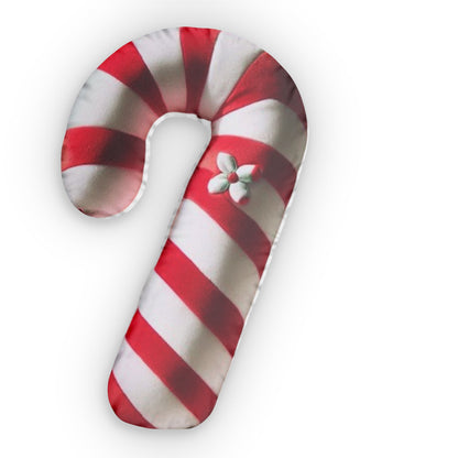 Candy Cane Christmas, Plush Shaped Pillow