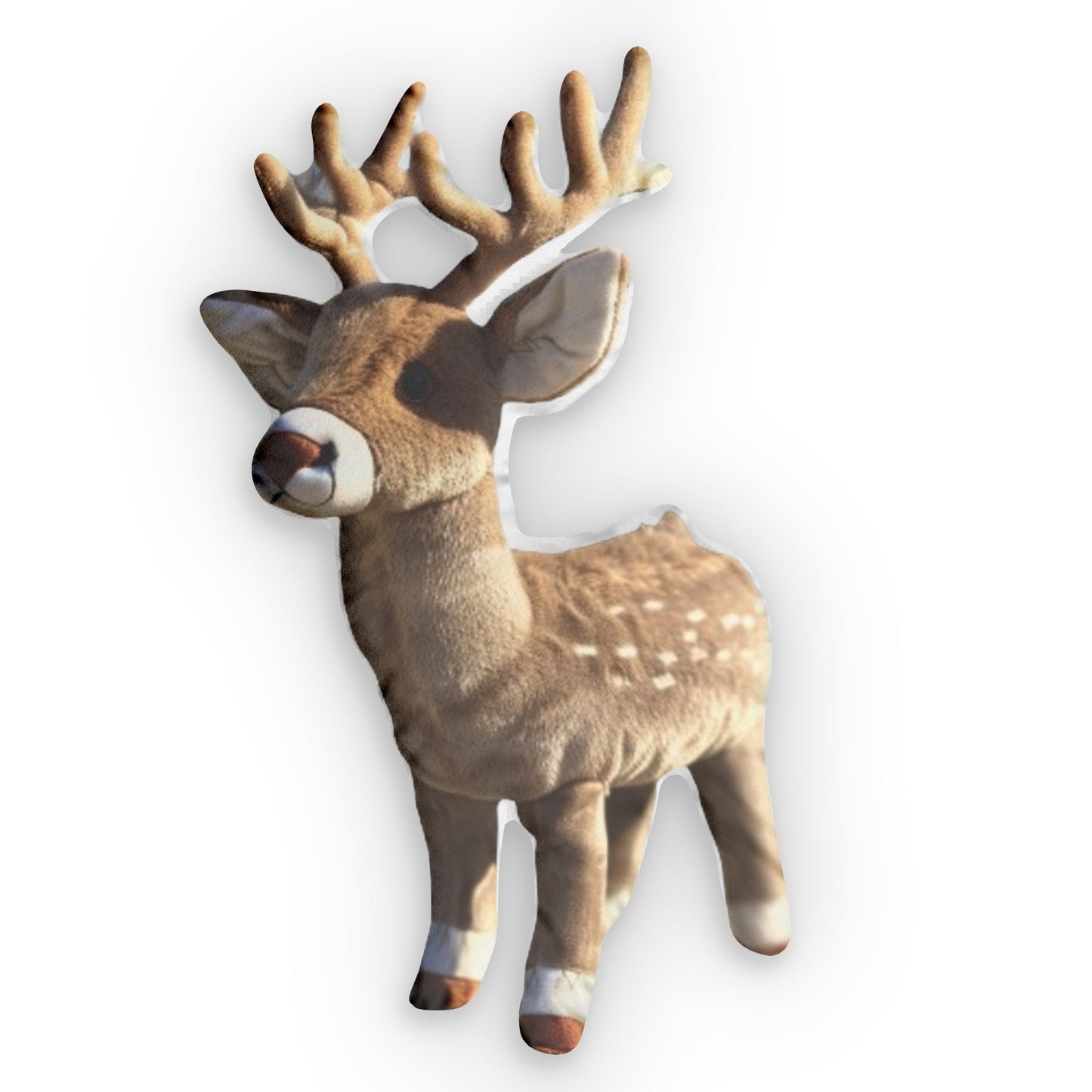 Deer Plush Shaped Pillow