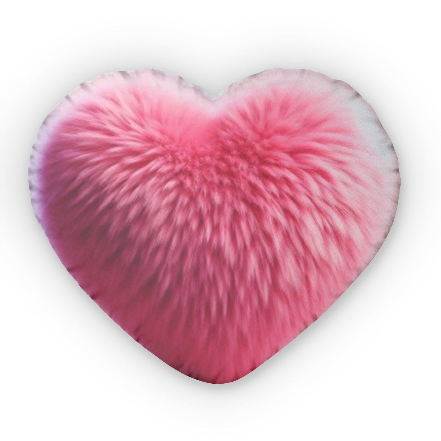 Hot Pink Heart, Love Valentines Gift, Plush Shaped Pillow