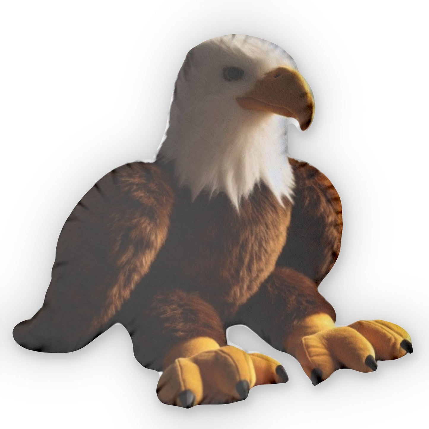 Bald Eagle Bird, Stuffed Animal Plush Shaped Pillow