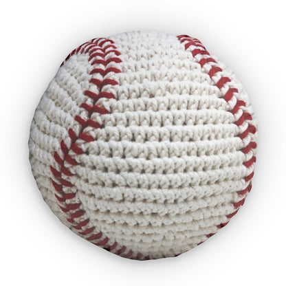 Home Baseball Shaped Hooked Pillow