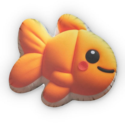 Plush Goldfish Cracker Cookie, Shaped Pillow