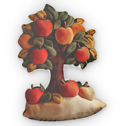 Apple Tree Plush Cushion Shaped Pillow