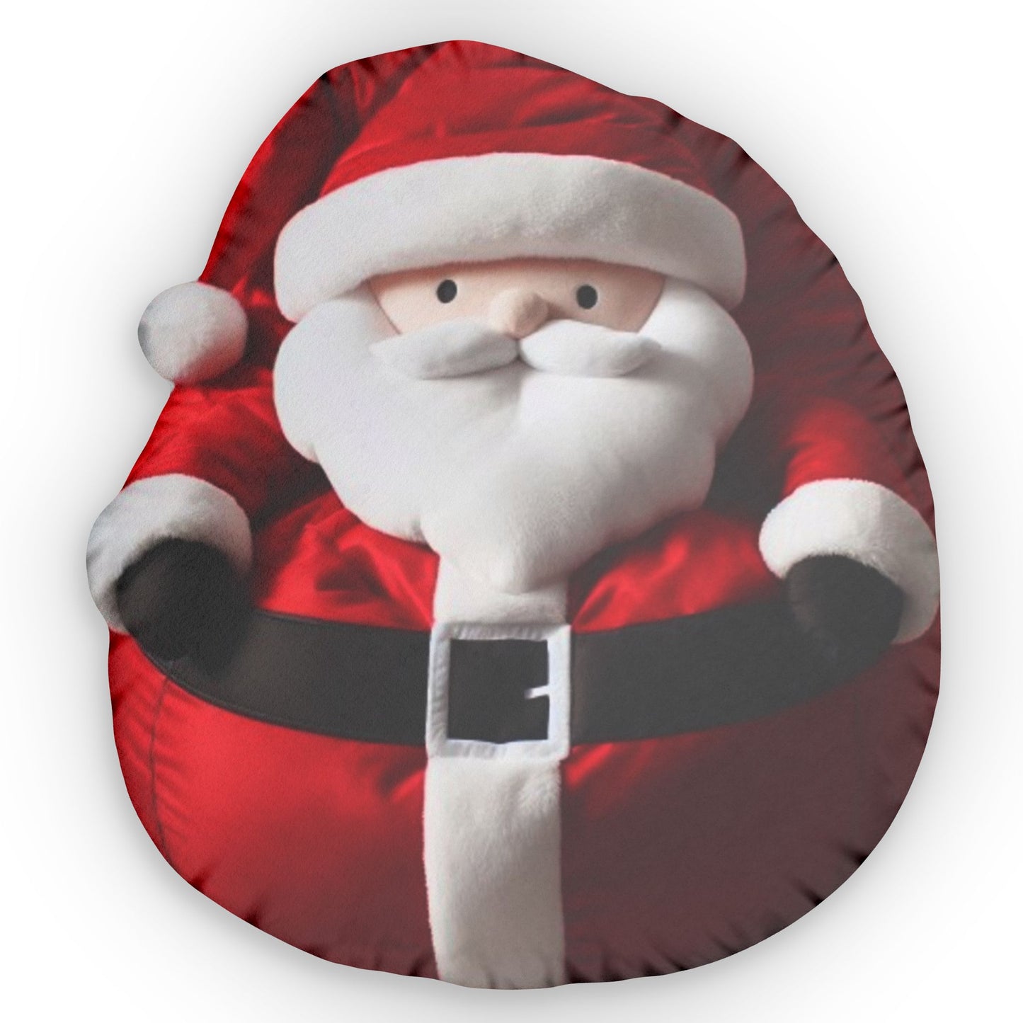 Santa Clause Beanbag Chair Plush Shaped Pillow