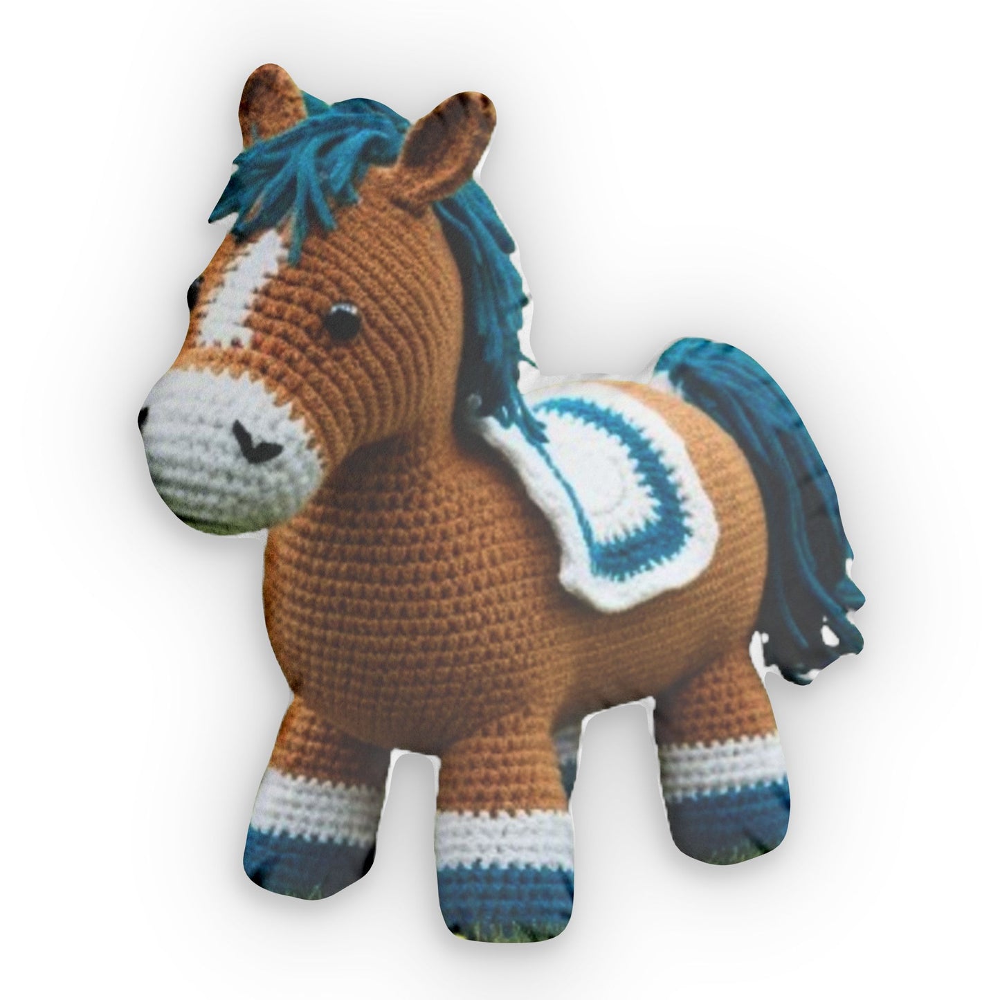 Horse Crochet, Aragami Plush -  Shaped Pillow