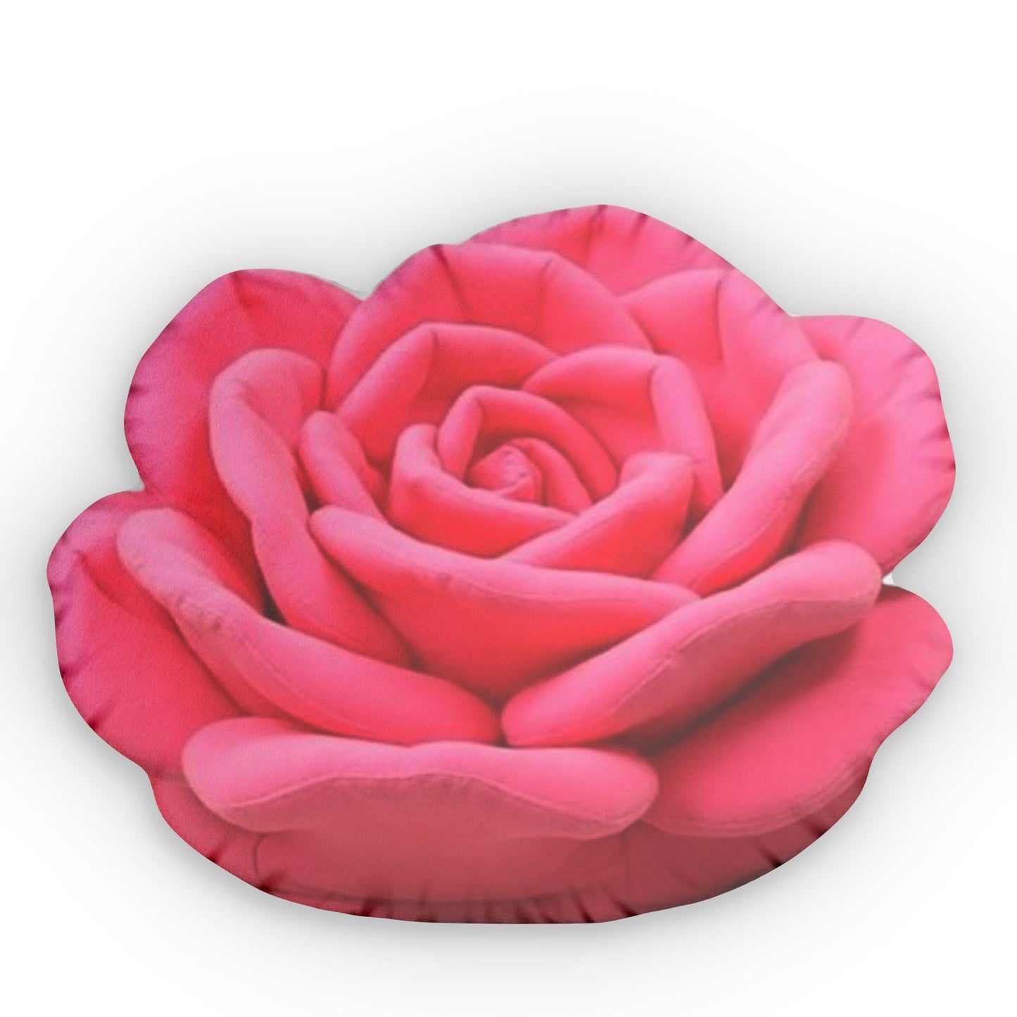 Rose Flower Pink Plush Beanbag Chair Shaped Pillow