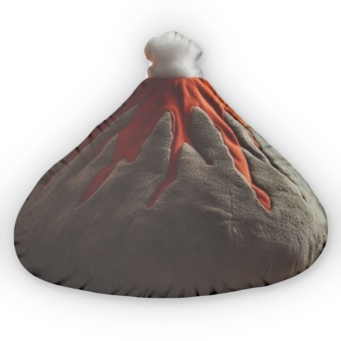 Volcano Beanbag Chair Plush Cushion, Stuffed Gift, Shaped Pillow