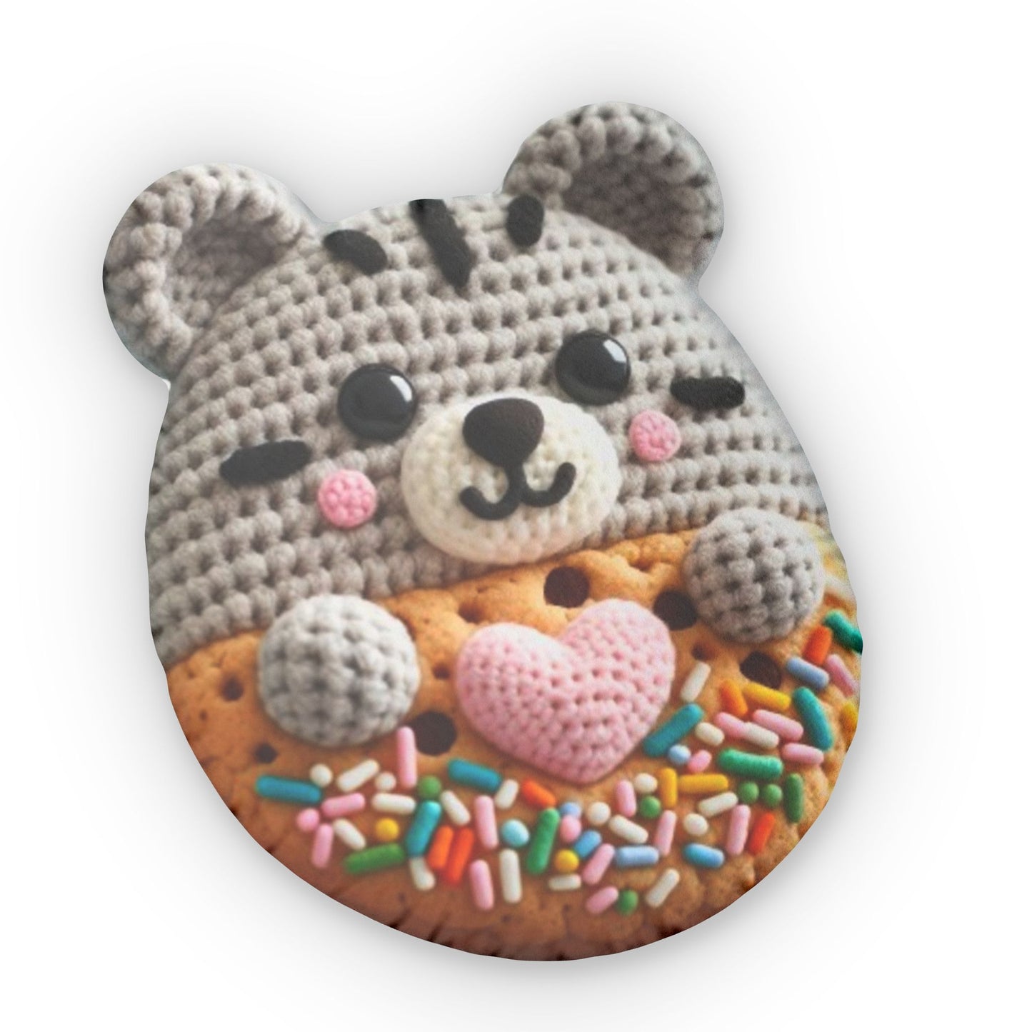 Koala Bear Cookie, Food Plush, Shaped Pillow