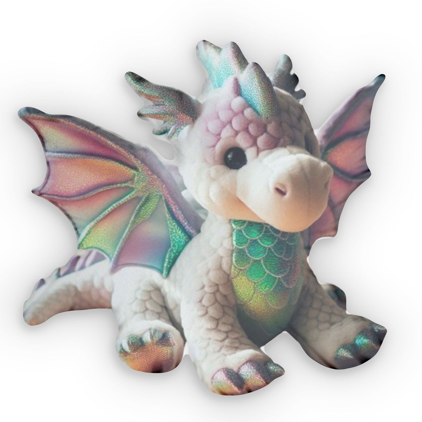 Fantasy Dragon Plush Shaped Pillow